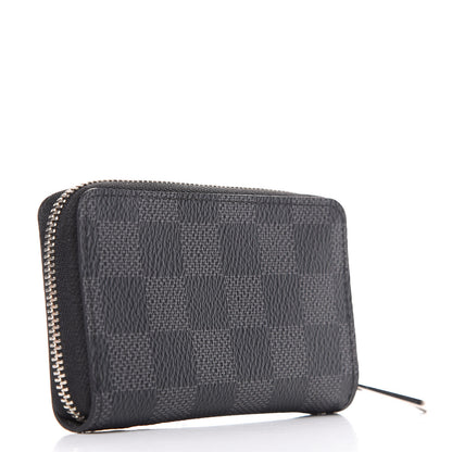 Louis Vuitton Damier Graphite Zippy Coin Purse Vertical 2 of 9