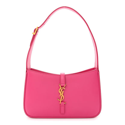 Saint Laurent Smooth Calfskin Le 5 A 7 Hobo Bubblegum 1 of 10