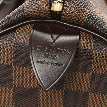 Louis Vuitton Damier Ebene Speedy 30 7 of 10