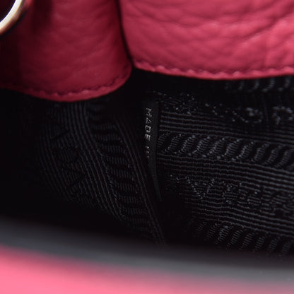 Prada Vitello Daino Tote Peonia 10 of 11