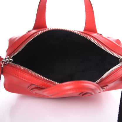 Givenchy Calfskin Micro Nightingale Logo Strap Red 5 of 9