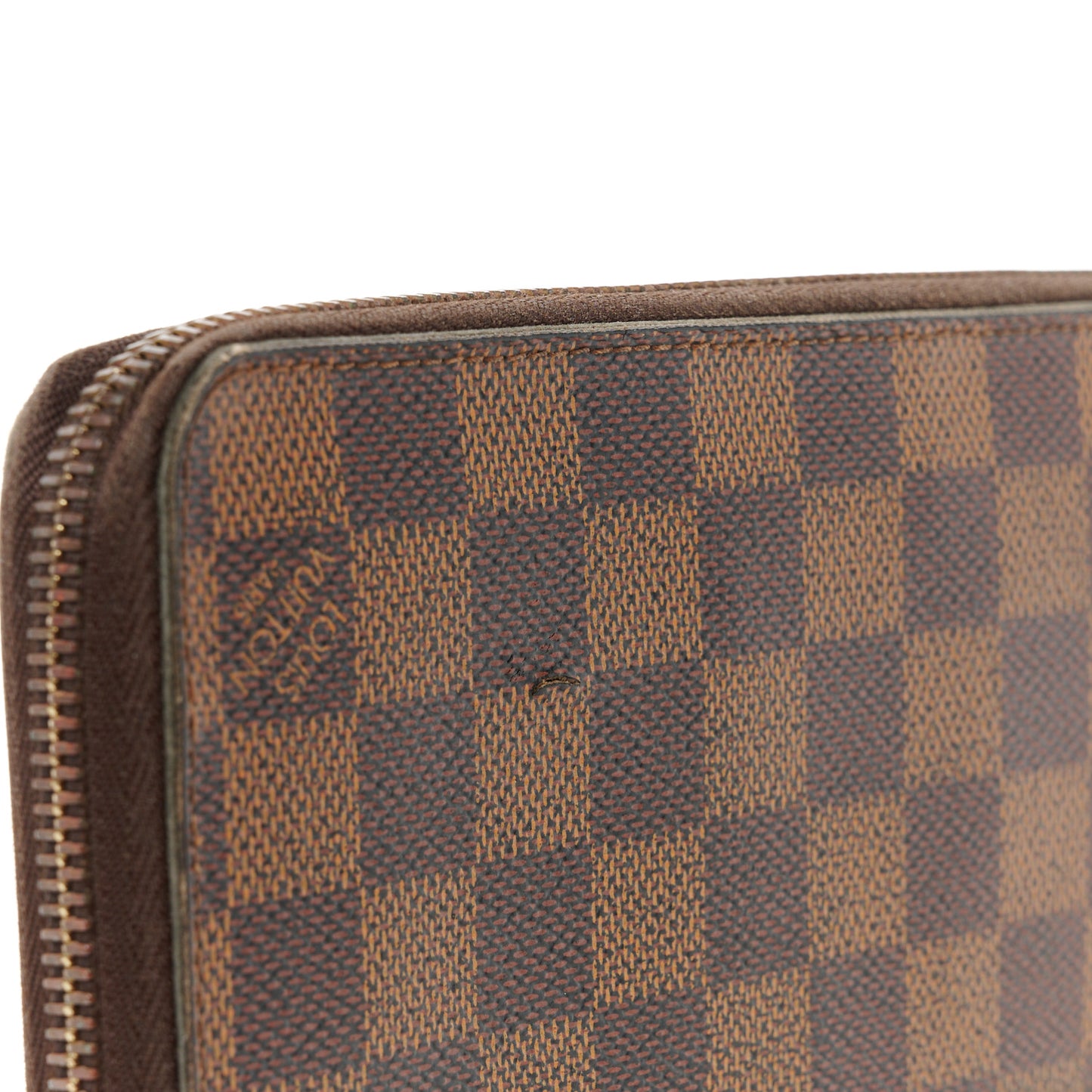 Damier Ebene Zippy Wallet