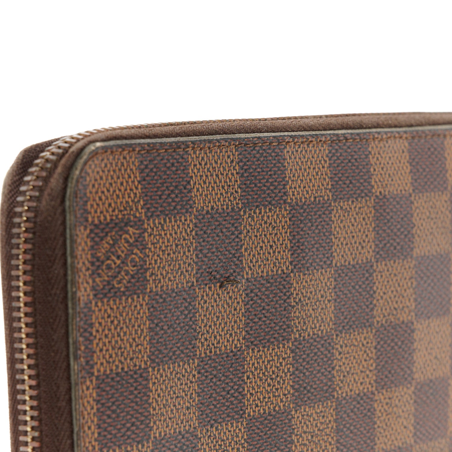 Louis Vuitton Damier Ebene Zippy Wallet 9 of 14