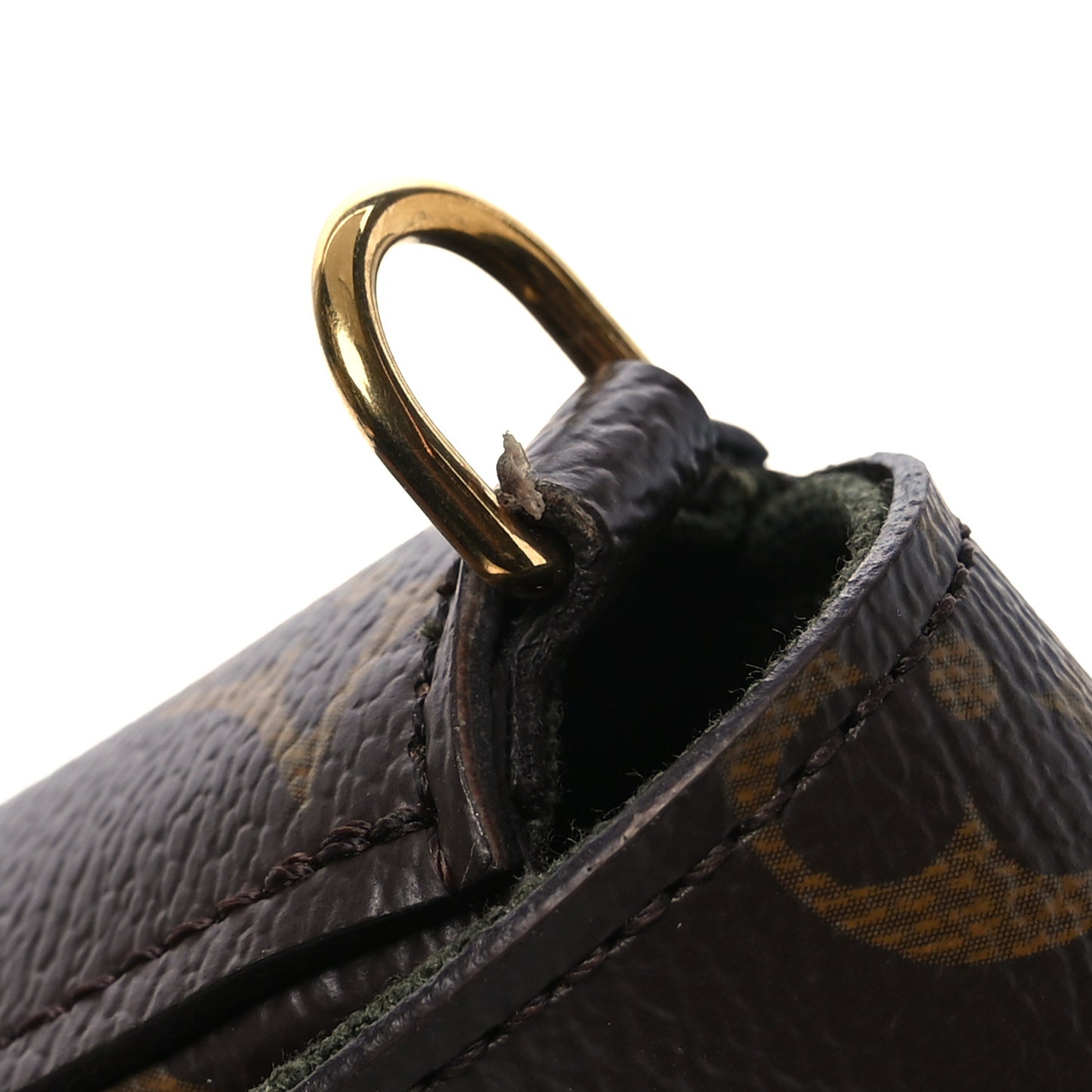 Monogram Felicie Strap & Go Kaki