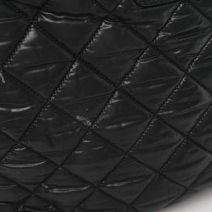 Chanel Nylon Quilted Coco Cocoon Backpack Black 13 of 14