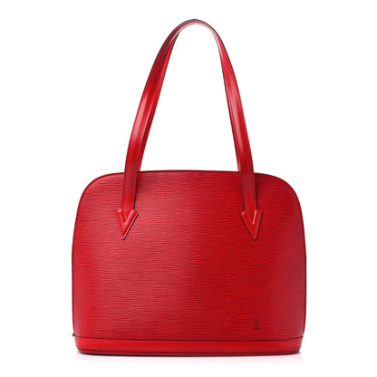 Louis Vuitton Epi Lussac Castillan Red 1 of 11