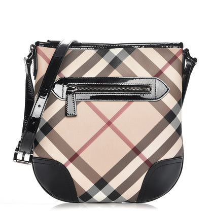 Burberry Supernova Check Small Dryden Crossbody Bag Black 1 of 7