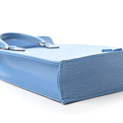 Louis Vuitton Epi Petit Sac Plat Bleuet 6 of 11