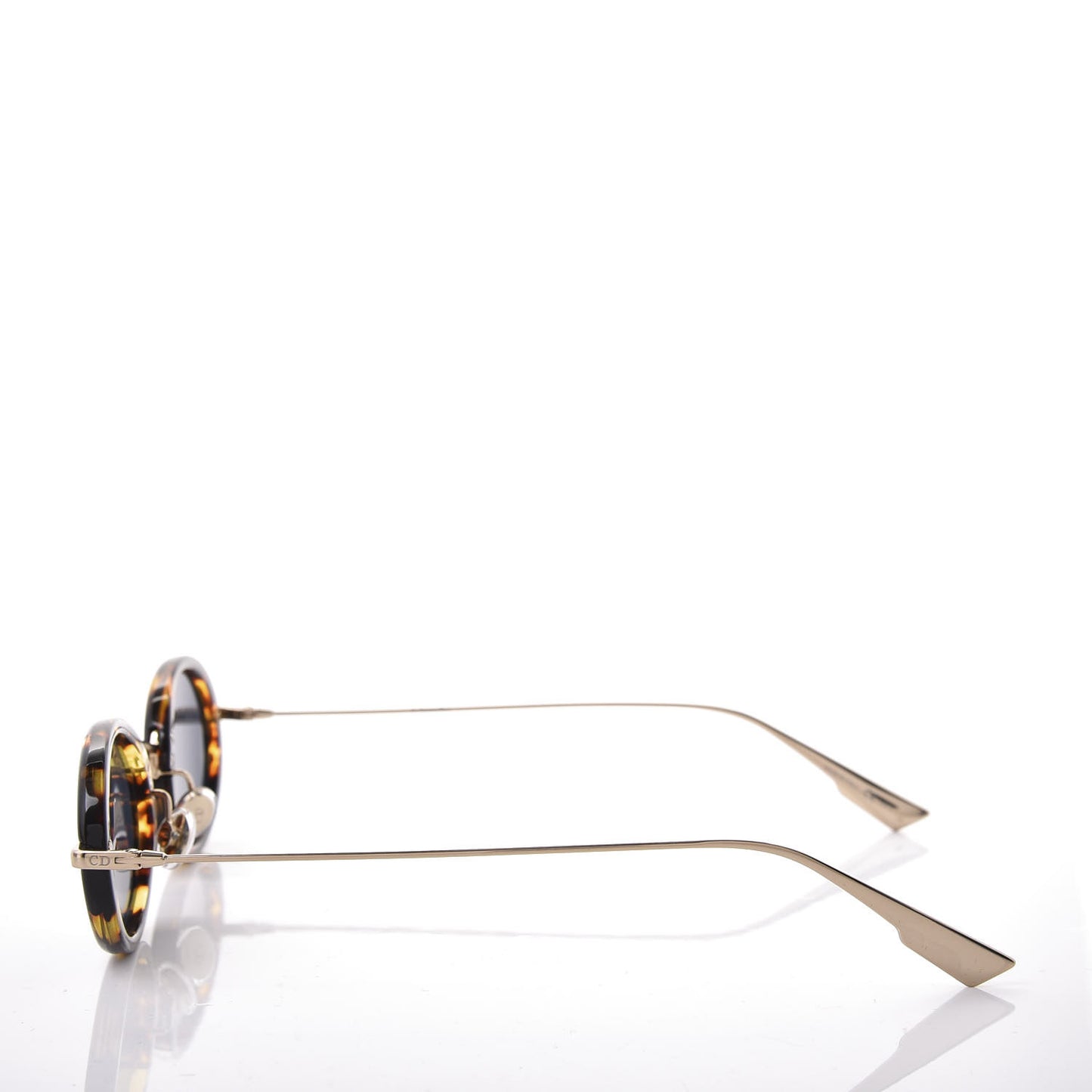Acetate Metal DiorHypnotic 2 Sunglasses Havana Gold