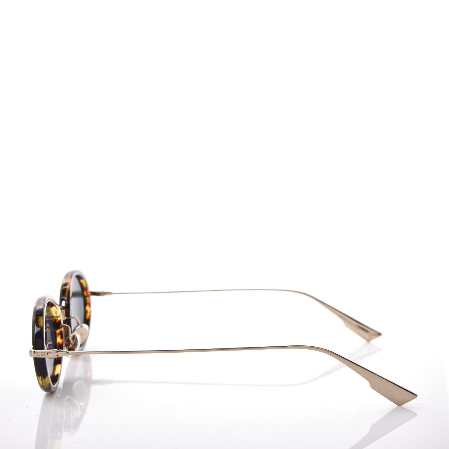 Christian Dior Acetate Metal DiorHypnotic 2 Sunglasses Havana Gold 3 of 10