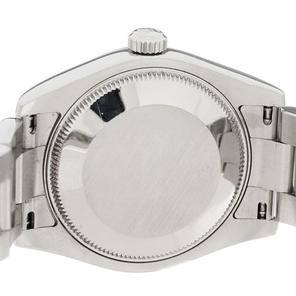 Rolex Stainless Steel 31mm Oyster Perpetual Datejust Watch Pink Roman 178240 4 of 4