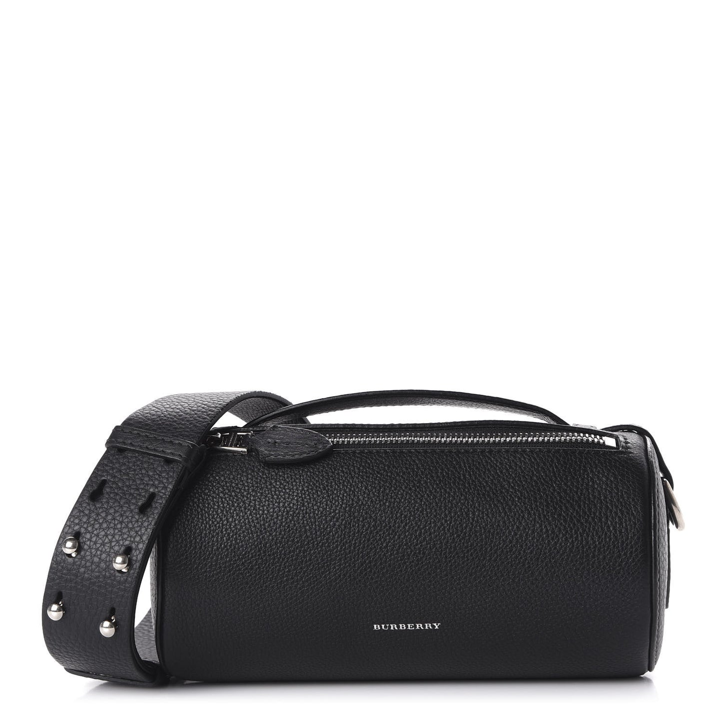 Calfskin The Barrel Bag Black