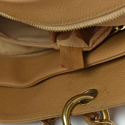 Chanel Caviar Quilted Grand Timeless Tote GTT Beige 8 of 26