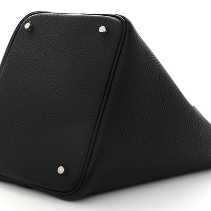 Hermes Taurillon Clemence Picotin Lock 22 MM Black 10 of 10