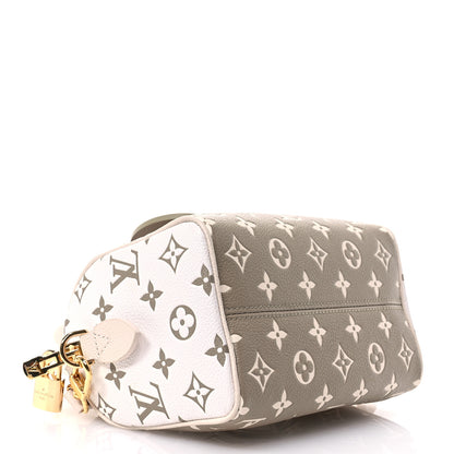 Louis Vuitton Empreinte Monogram Spring in the City Speedy Bandouliere 20 Kaki Beige Cream 4 of 11