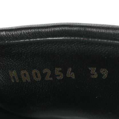 Louis Vuitton Calfskin LV Shore Flat Comfort Mule 39 Black 9 of 10