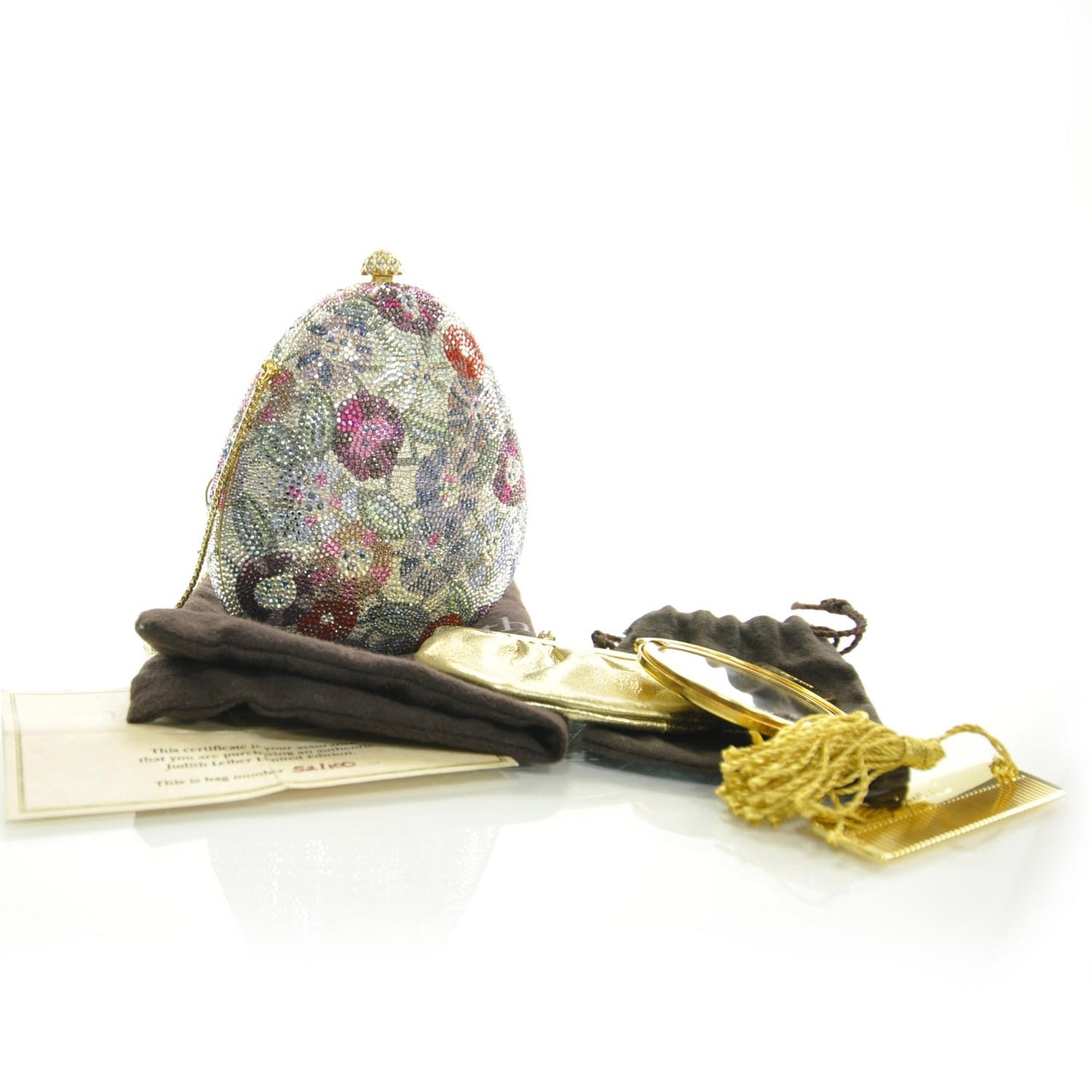 Swarovski Crystal Minaudiere Multicolor