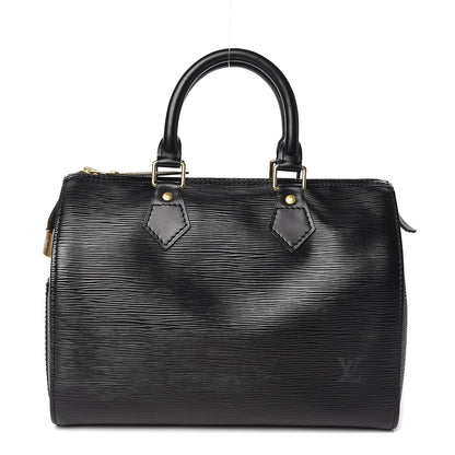 Louis Vuitton Epi Speedy 25 Black 1 of 11