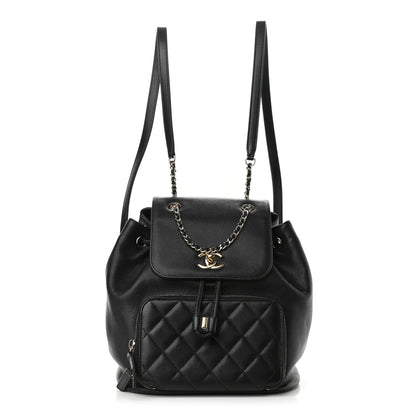 Chanel Caviar Quilted Business Affinity Backpack Black 1 of 11