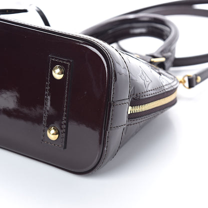 Louis Vuitton Vernis Alma BB Amarante 9 of 9
