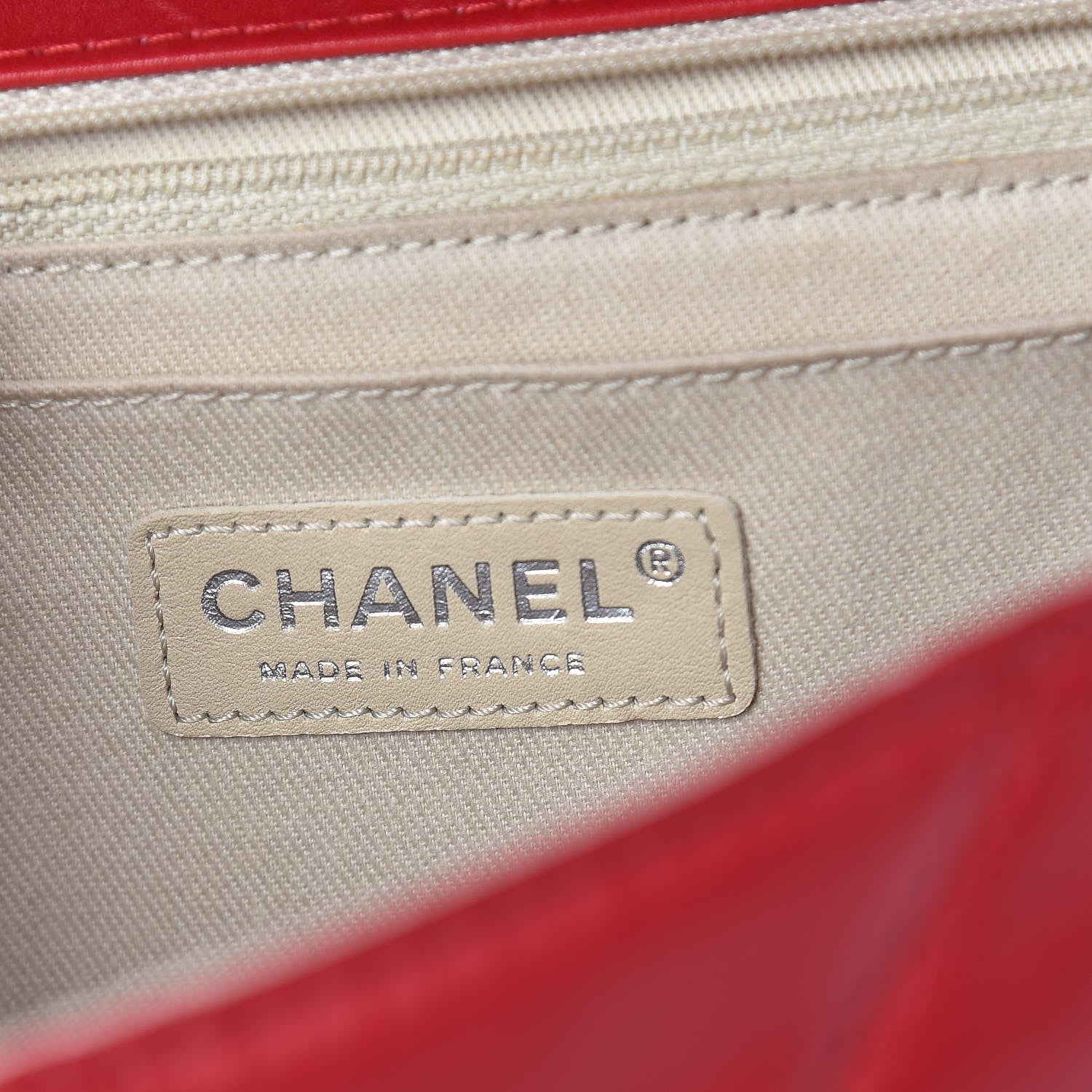 Chanel Calfskin Quilted In The Business Flap Red 7 of 13