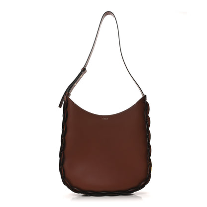 Chloe Small Grain Smooth Calfskin Medium Darryl Hobo Sepia Brown 1 of 9