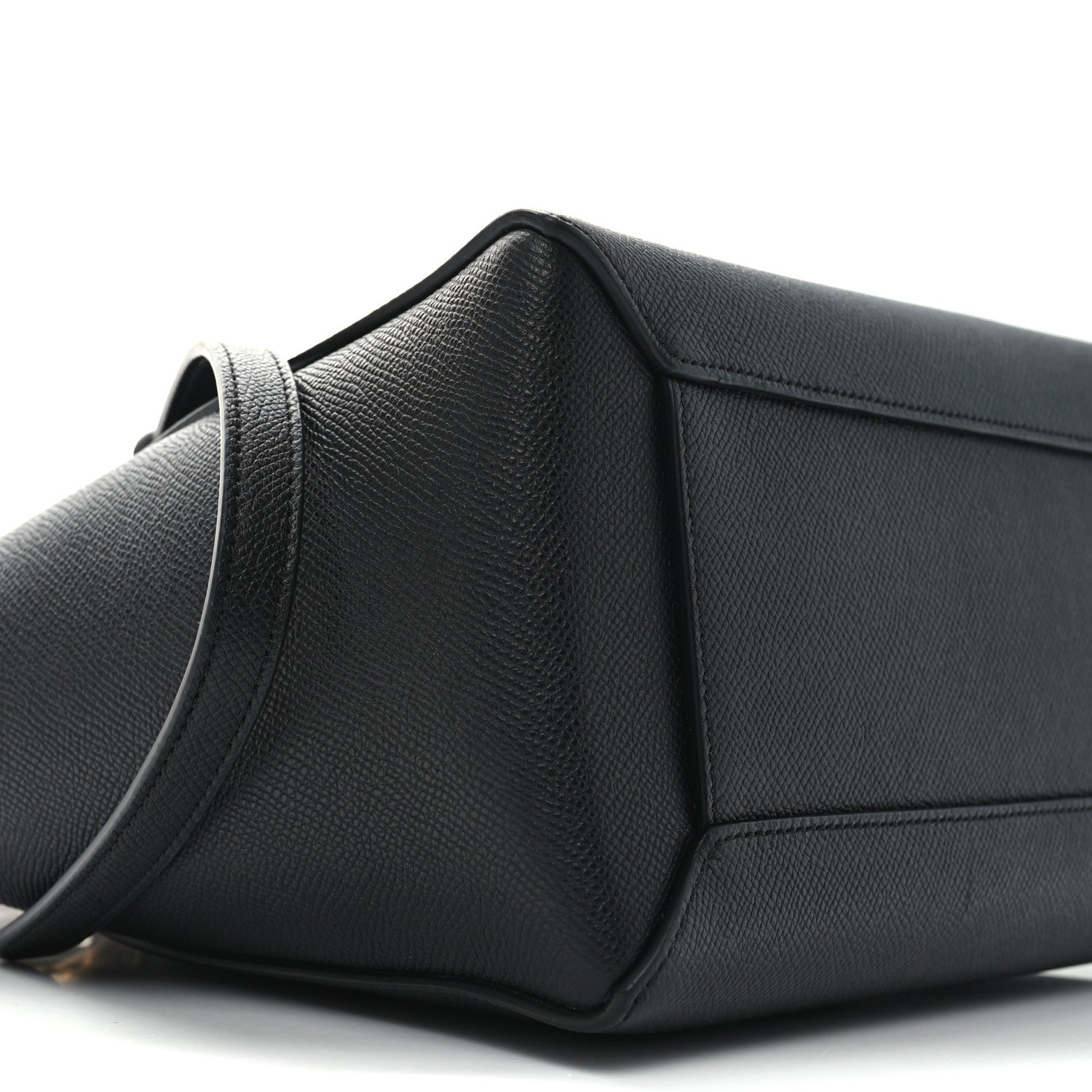 Celine Grained Calfskin Micro Belt Bag Black 8 of 9