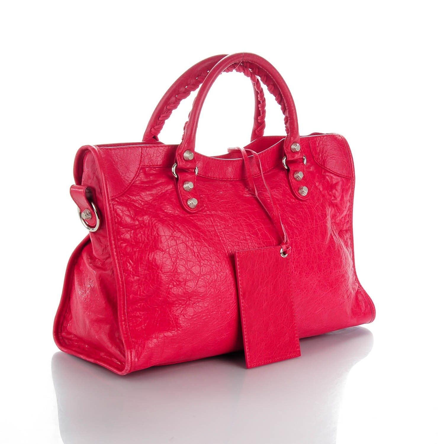 Balenciaga Agneau Giant 12 Silver Hardware City Rose Thulian 3 of 11