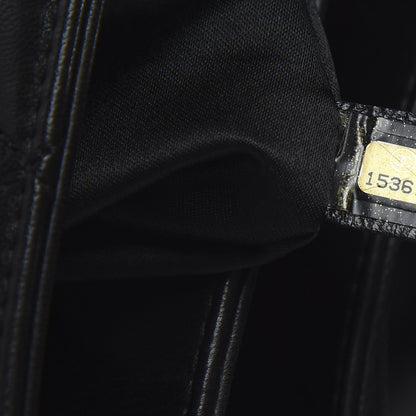 Chanel Lambskin Quilted 3 Large Flap Black 9 of 11