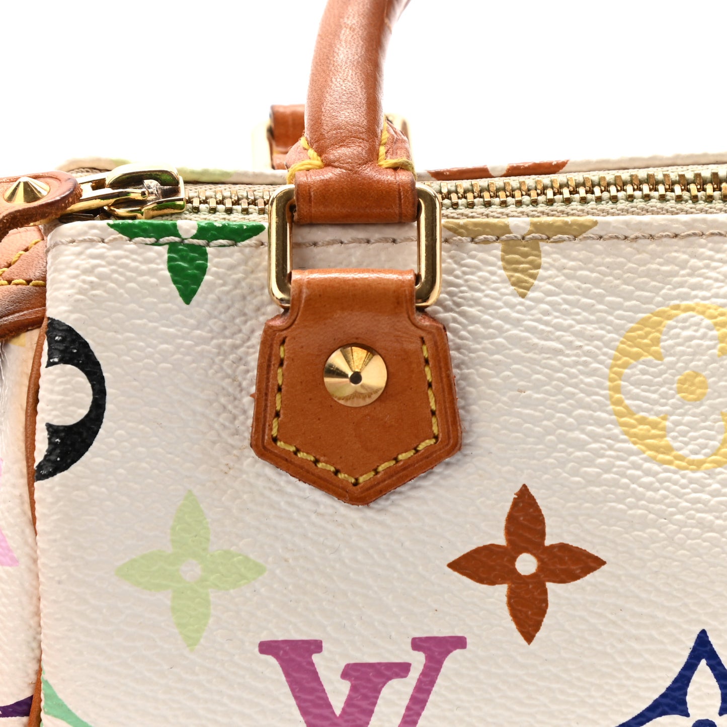 Monogram Multicolor Mini Sac HL Speedy White
