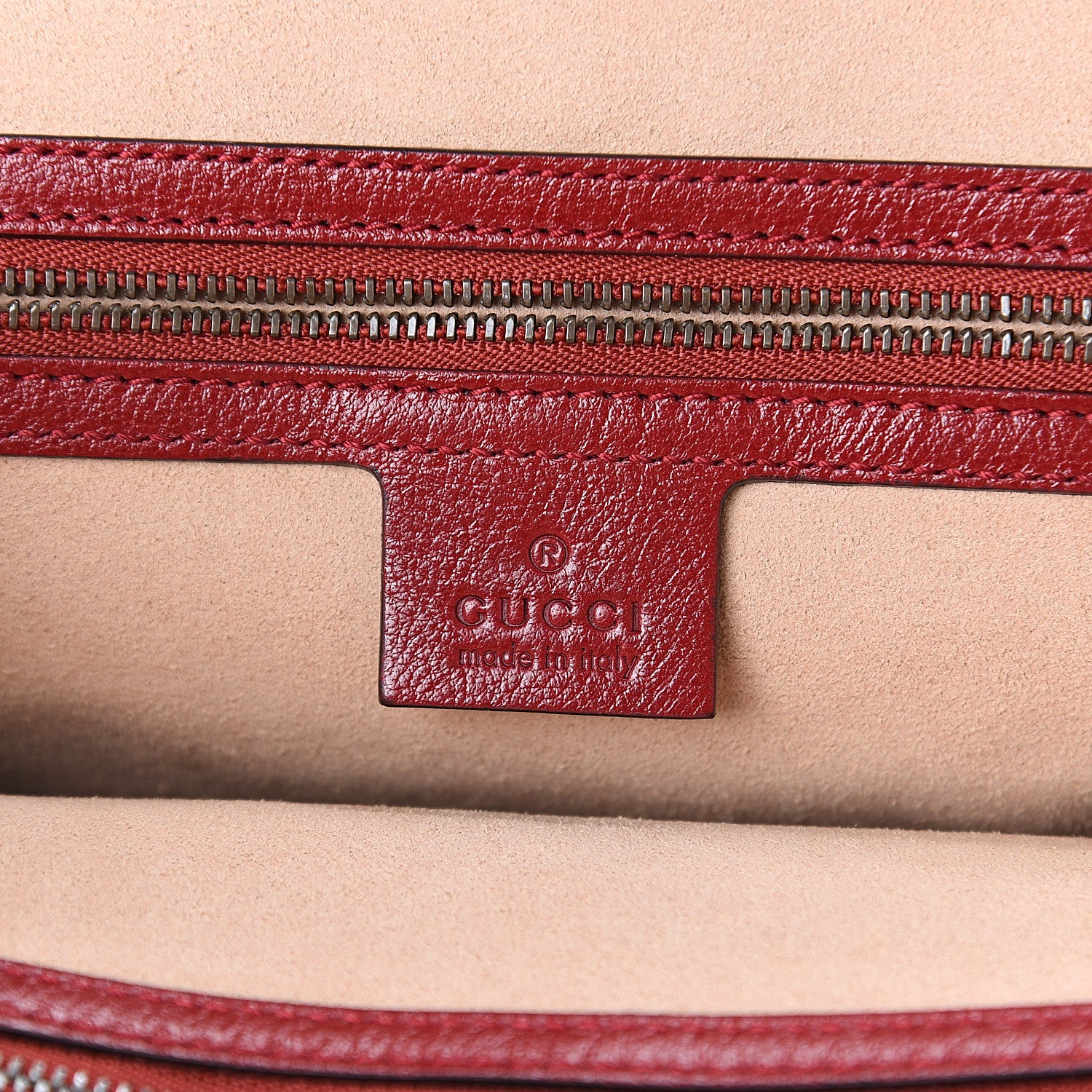 Gucci Piuma Lux Energy Medium Re(Belle) Top Handle Bag Romantic Cerise 5 of 8