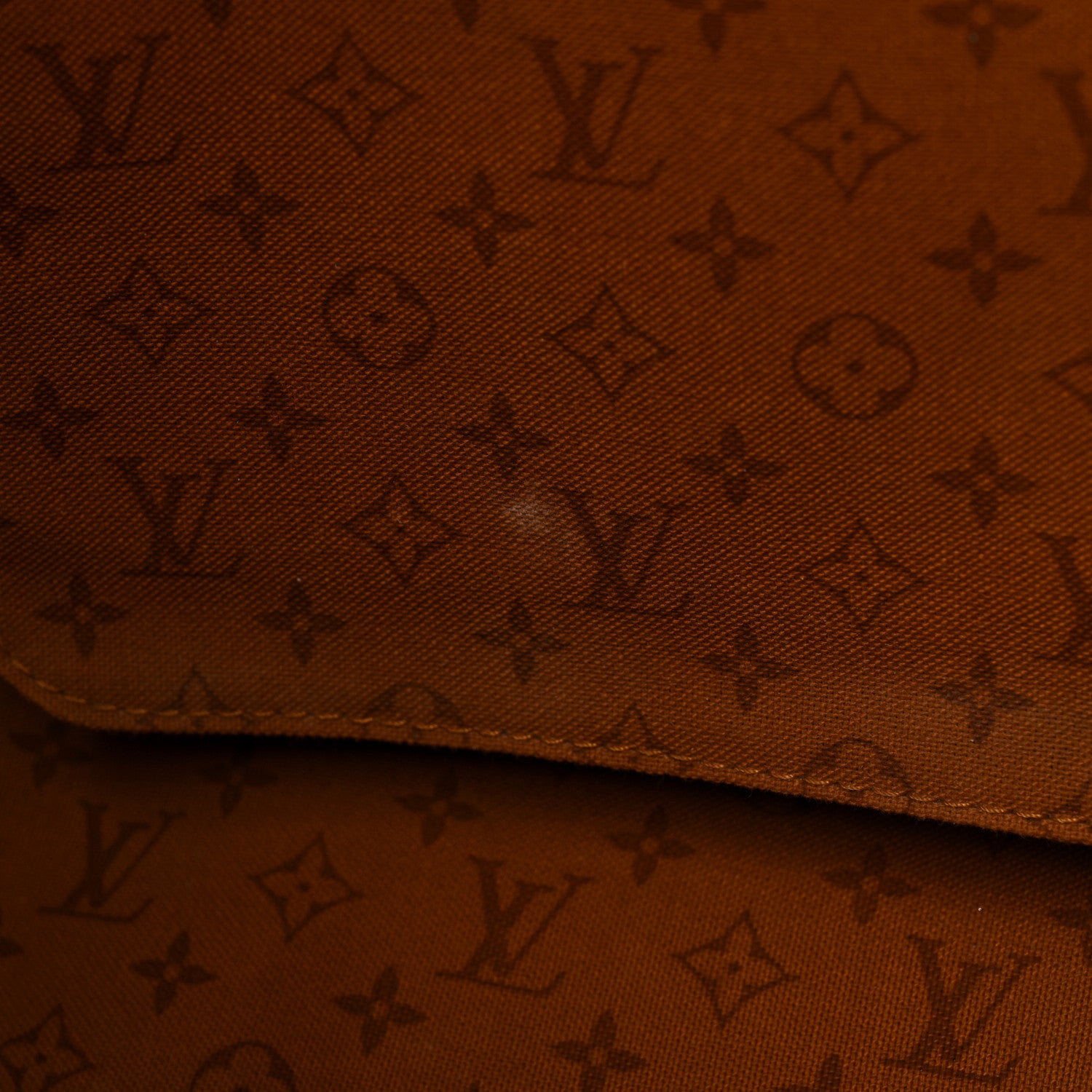 Louis Vuitton Monogram Giant Crafty Neverfull MM Creme Caramel 12 of 15