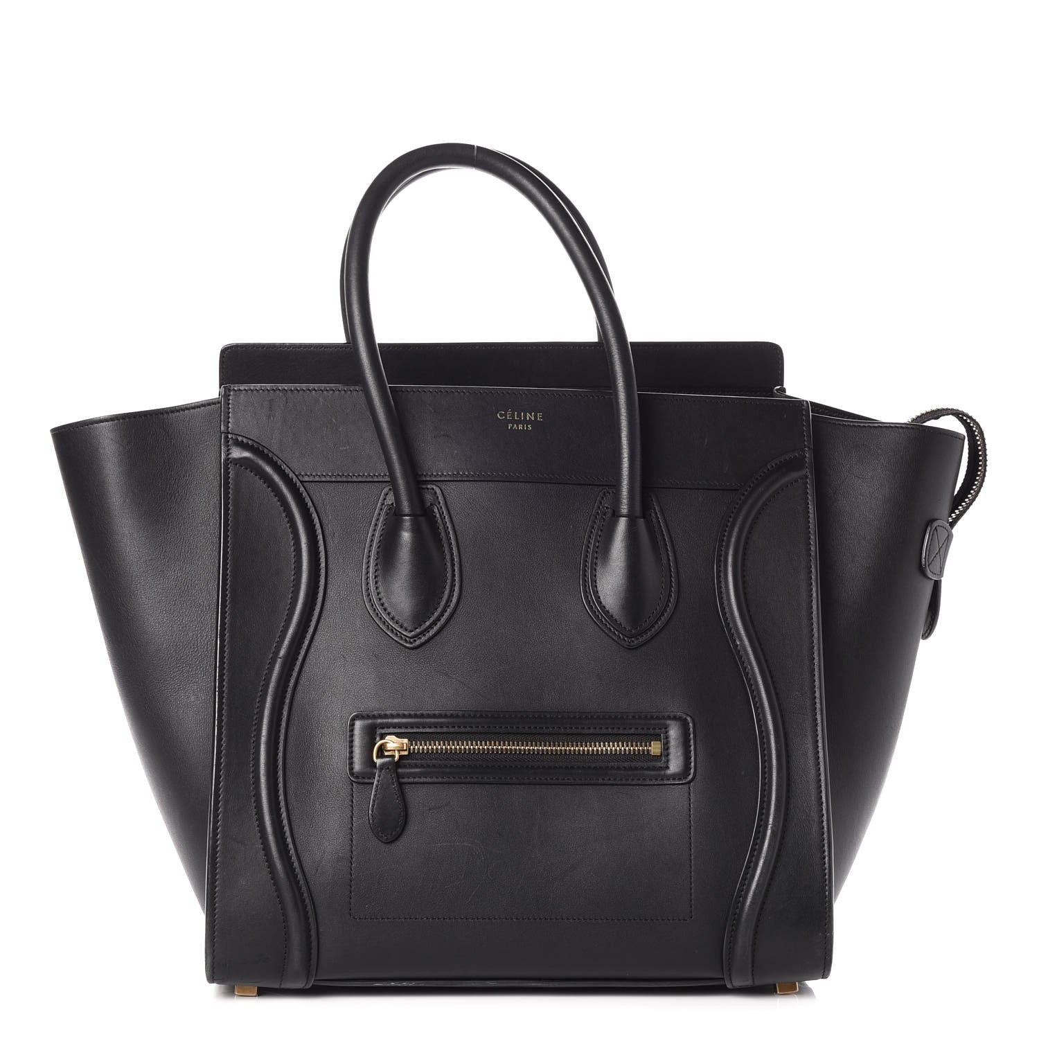 Celine Smooth Calfskin Mini Luggage Black 1 of 18