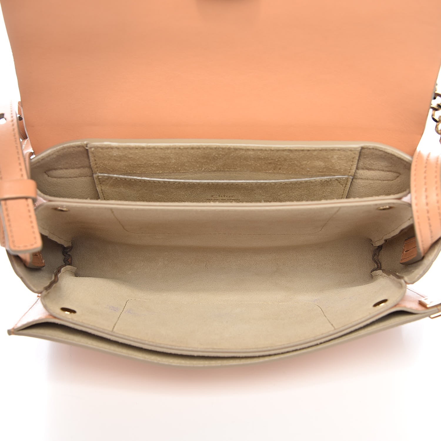 Chloe Suede Calfskin Small Faye Shoulder Bag Blushy Pink 5 of 19