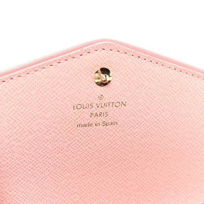 Louis Vuitton Monogram Fall For You Sarah Wallet Black 6 of 7