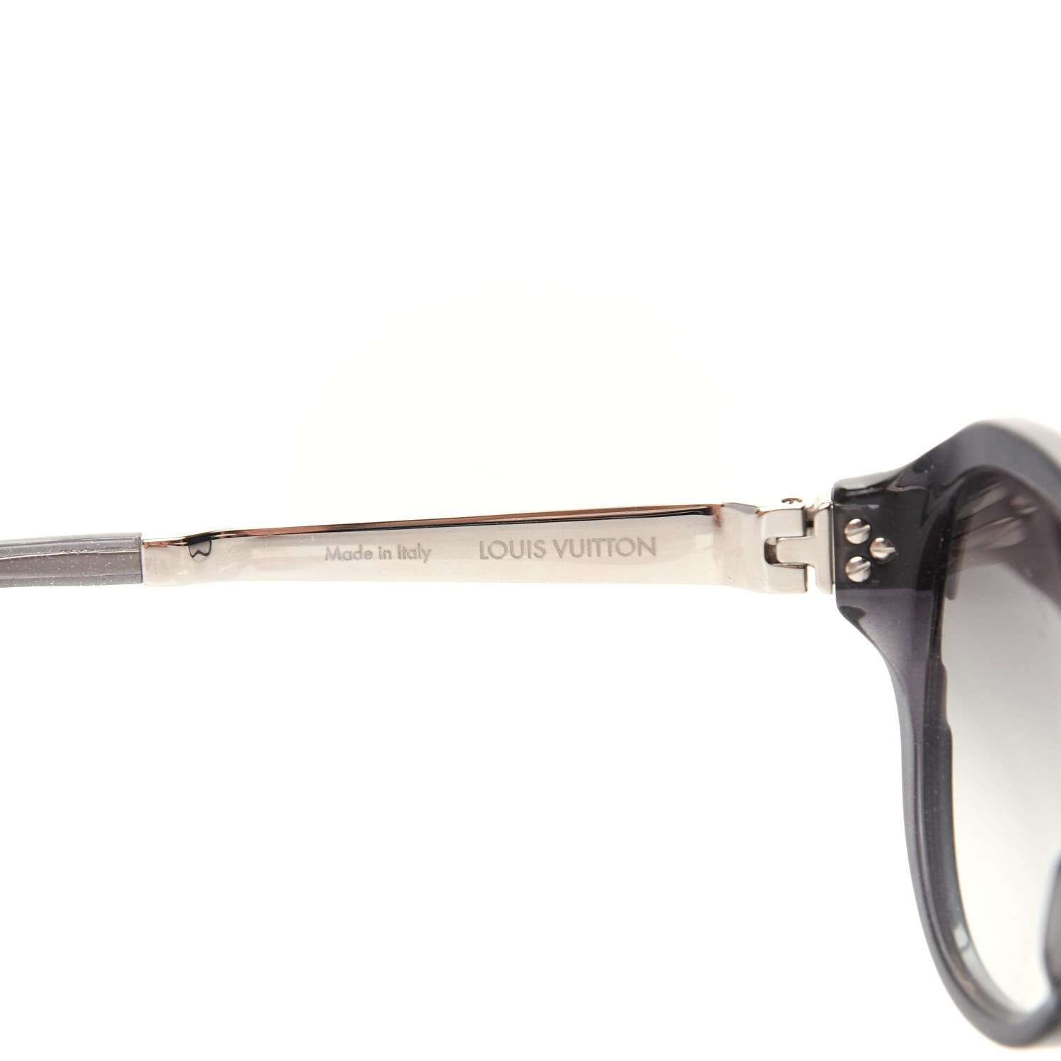 Louis Vuitton Acetate Petit Soupcon Cat Eye Sunglasses Z0489W Black 5 of 8