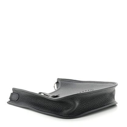 Hermes Taurillon Clemence Evelyne TPM Black 4 of 11