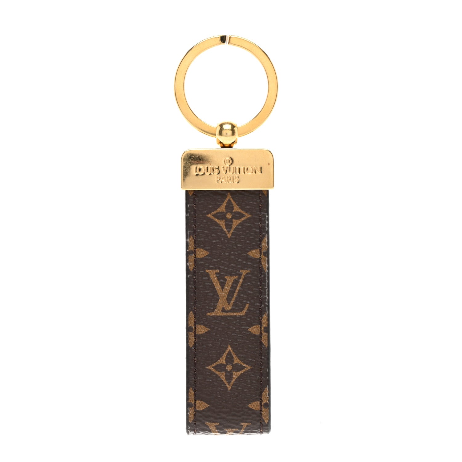Louis Vuitton Monogram Dragonne Key Holder 1 of 4