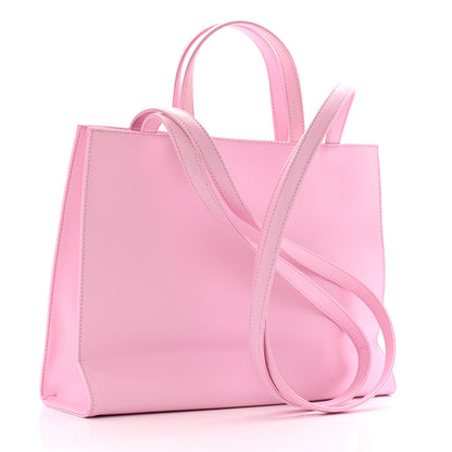 Telfar Vegan Leather Medium Shopping Bag Bubblegum 3 of 13
