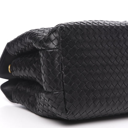 Bottega Veneta Nappa Intrecciato Convertible Duffel Black 10 of 11