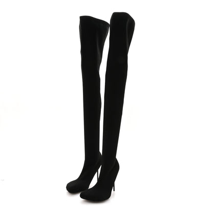 Balenciaga Knit Fetish Anatomic 110 Boots 37 Black 4 of 8