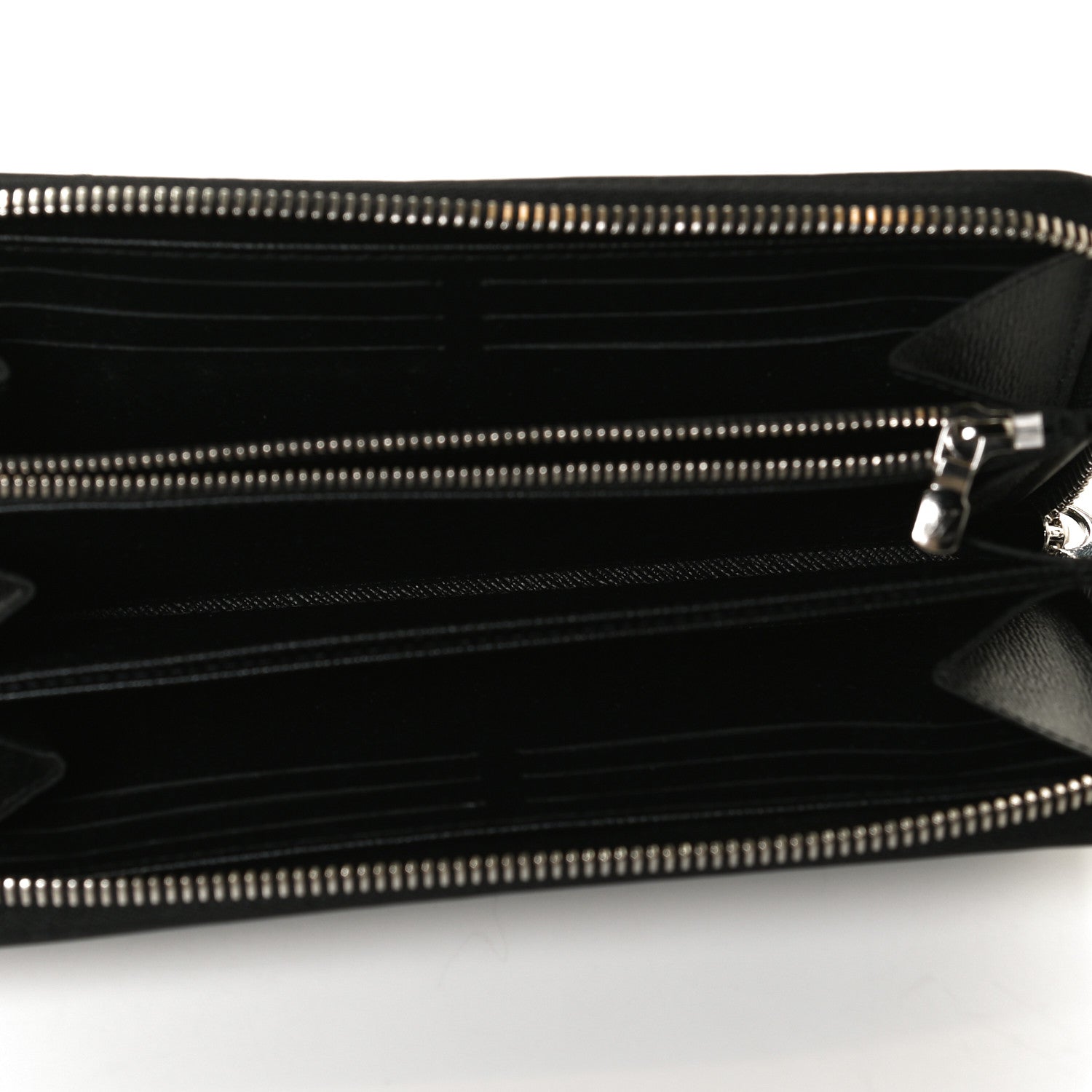 Louis Vuitton Epi Zippy Wallet Black 5 of 12