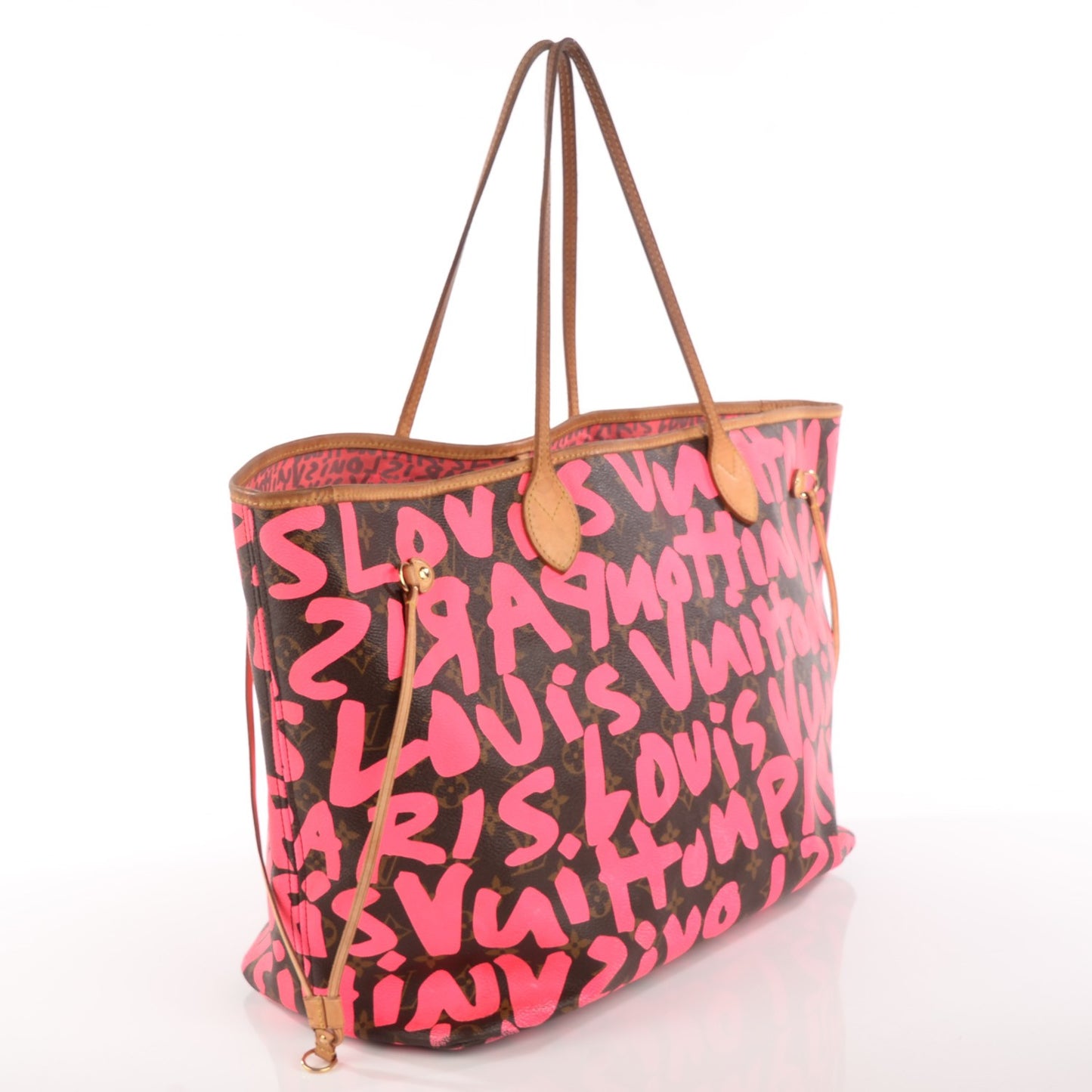 Monogram Graffiti Neverfull GM Fuchsia