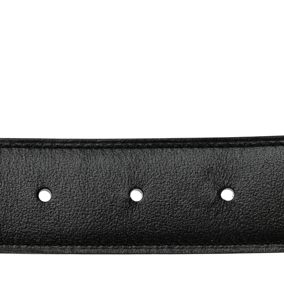 Hermes Box Togo 32mm Belt Strap 115 Black Chocolate 3 of 6