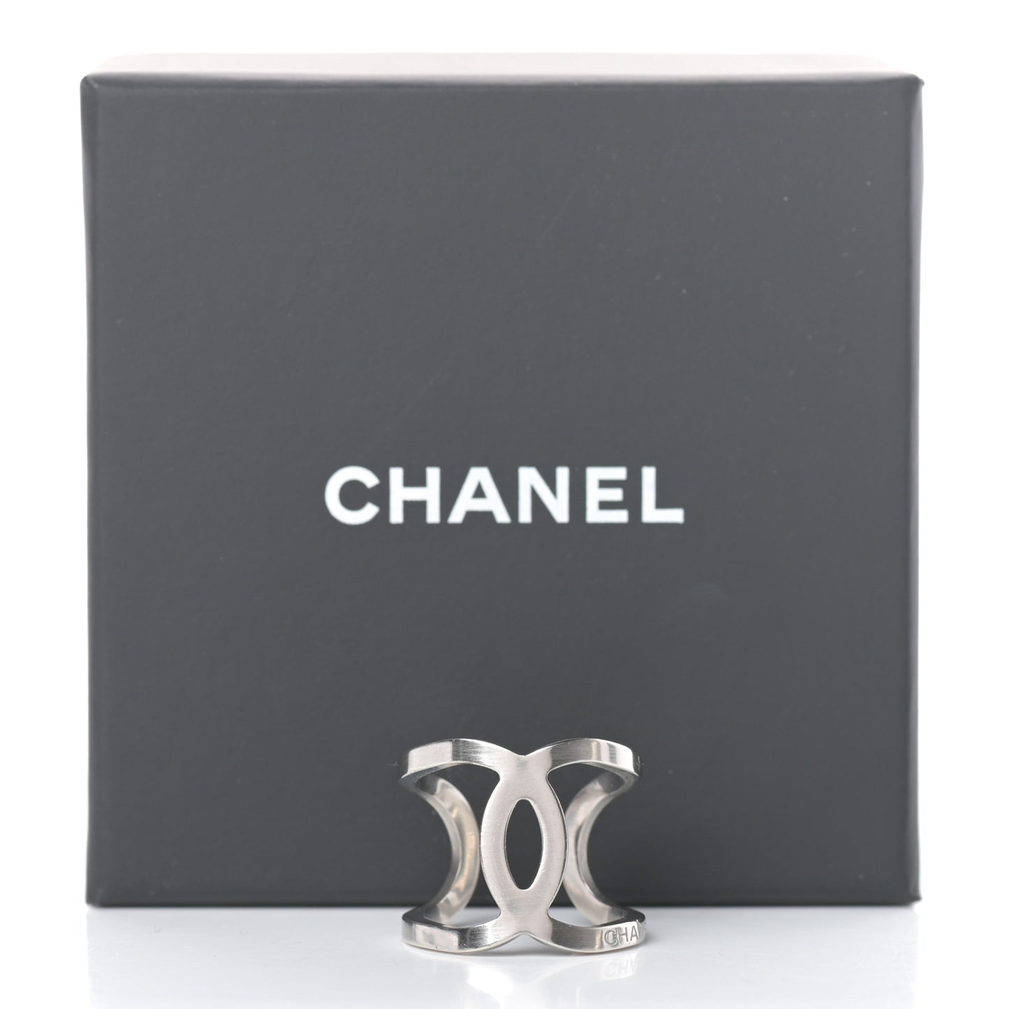 Metal CC Ring 61 Silver