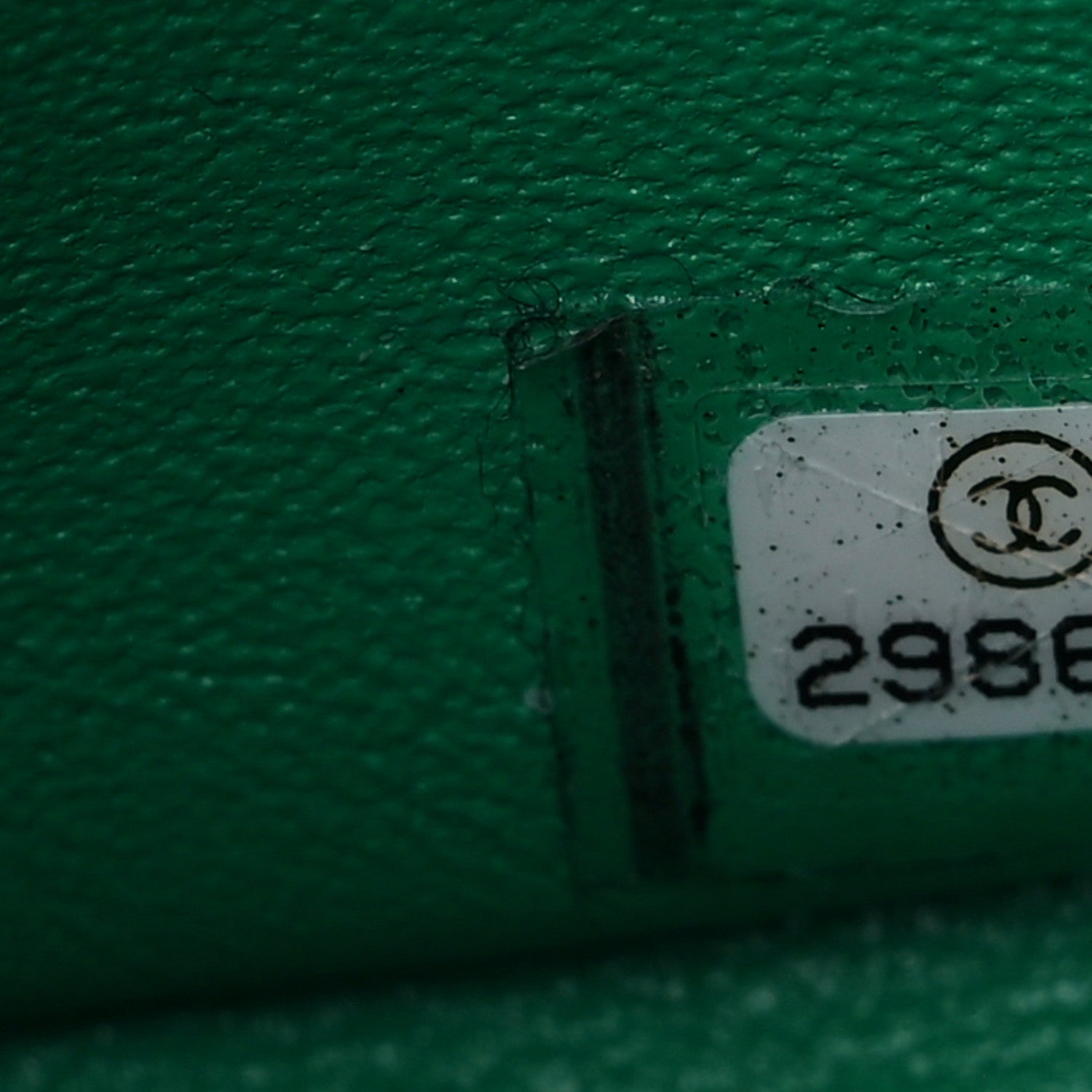 Chanel Lambskin Quilted Mini Square Flap Green 7 of 18