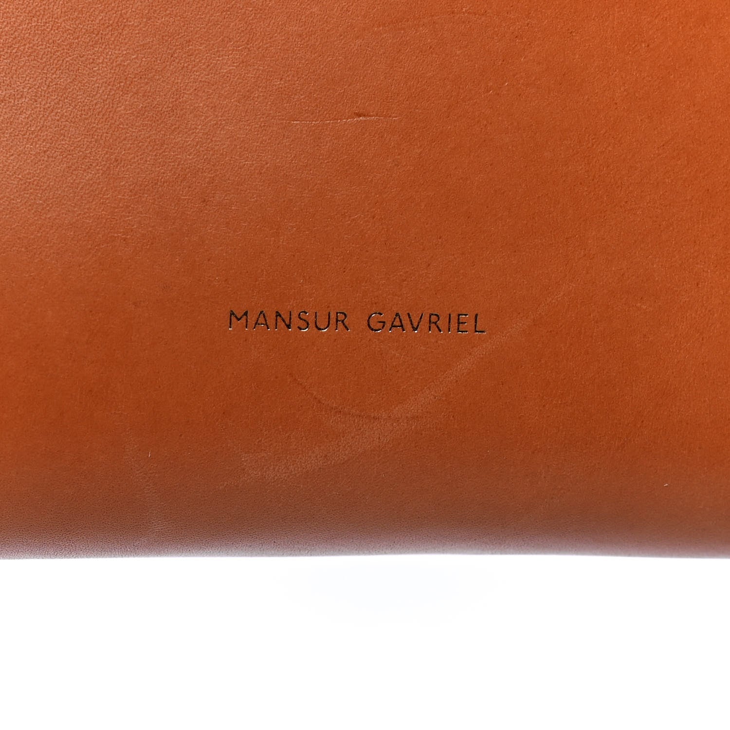 Mansur Gavriel Calfskin Mini Bucket Bag Cammello Rosa 6 of 6