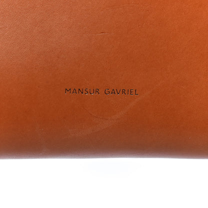 Mansur Gavriel Calfskin Mini Bucket Bag Cammello Rosa 6 of 6