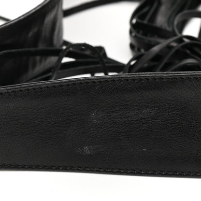 Chanel Lambskin CC Tassel Shoulder Bag Black 10 of 10