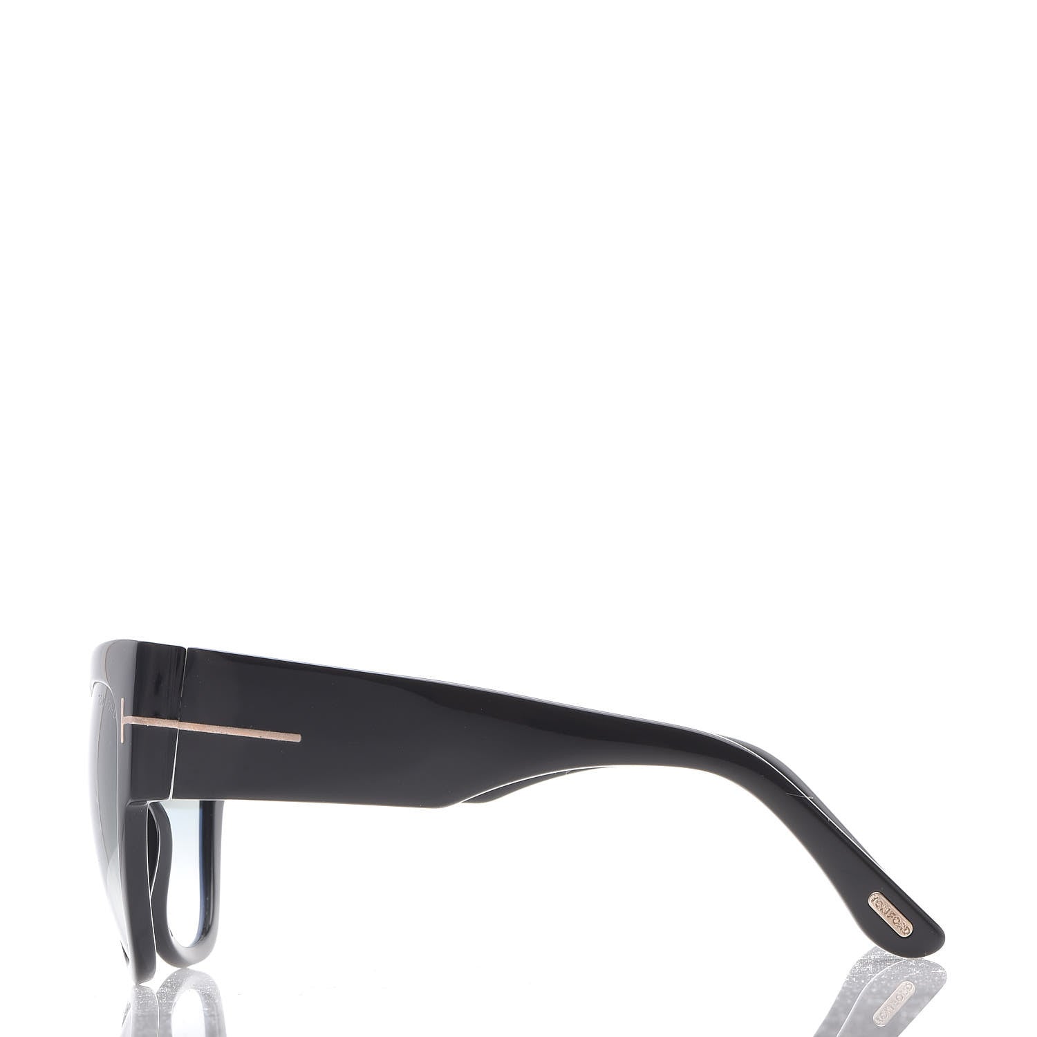 Tom Ford Acetate Anoushka Cat Eye Sunglasses TF371 Black 3 of 7